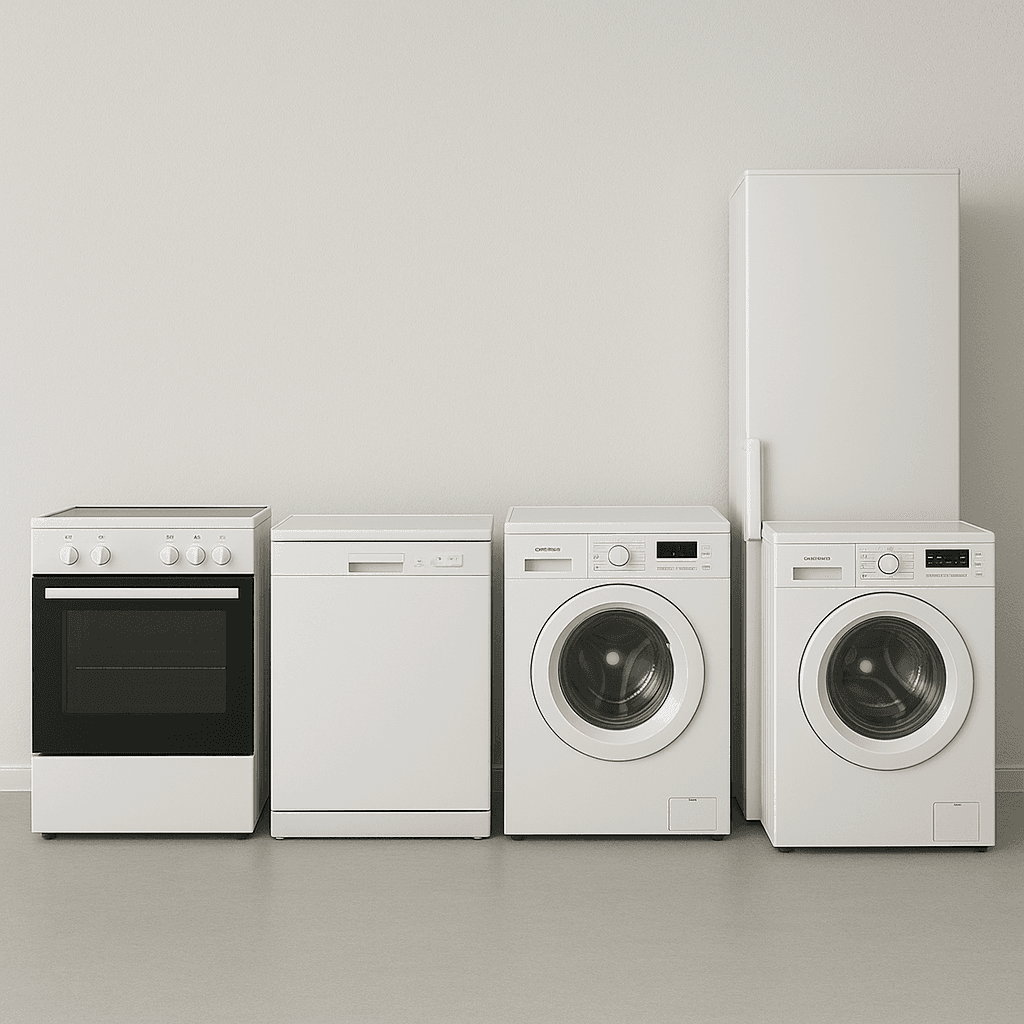 Cover 5 Appliances. 